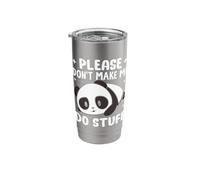 Please Don't Make Me Do Stuff Stainless Steel Insulated Tumbler