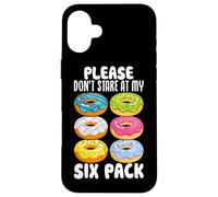 Please Don't Stare At My Six Pack Case for iPhone 16 Plus
