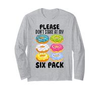 Please Don't Stare at My Six Pack Long Sleeve T-Shirt