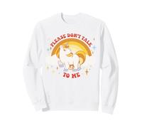 Please Don't Talk To Me - Funny Antisocial Unicorn Rainbow Sweatshirt
