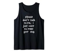 Please Dont Talk to Myself Just Wish Tank Top