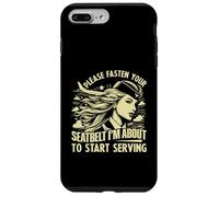 Please fasten your Seatbelt im about start Serving Attendant Case for iPhone 7 Plus/8 Plus