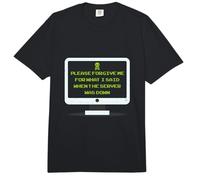Please Forgive Me for What I Said When The Server was Down Comfort Colors Adult Heavyweight T-Shirt