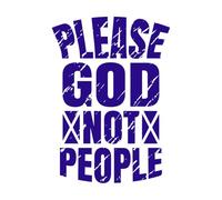 Please god not People Inspirational Quotes Typography Fine Carving Decals 50.4x71cm Removable Without Leaving Glue DarkBlue