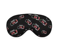 Please Help Me Sleeping Blindfold Mask Cute Eye Shade Cover with Adjustable Strap for Women Men Night