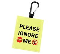 Please Ignore Me Alert Hanging Patch Caution Stop Dog Alert Hanging Patches Nervous Dog Hanging Dog Alert Patches (Please Ignore Me-D)