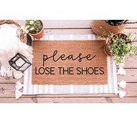 Please Lose The Shoes Doormat, Please Remove Shoes, Funny Welcome Mat, No Shoes Doormat, Front Door Mat, Funny Door Mat, Housewarming Gift Home Kitchen Balcony Decoration 16x24 Inch