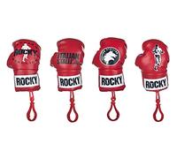 PLEASE NOTE: BAGCLIPS SELECTED AT RANDOM - Officially Licensed Rocky Balboa Boxing Glove Plush Soft Toy Bag Clips - PLEASE NOTE: BAGCLIPS SELECTED AT RANDOM
