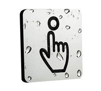 Please Ring Bell Sign, Please Ring Bell Sign Self Adhesive Acrylic Door House Garden Wall Plaque Doorbell Notice with, Wall