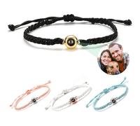Please Send Customized Photos To The Platform By Email.,custom Bracelets With Picture Inside - Personalized Projection Bracelets With Photos,diy Braid