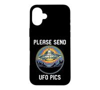 Please Send UFO Pics Flying Saucers Astronomy Explorers Case for iPhone 16 Plus