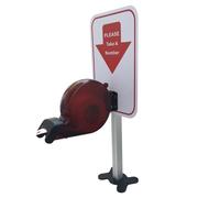 Please Take A Number Ticket Dispenser Machine For Wall Desk Counter Queuing System For Deli-Counter/Cafe/Supermarket/Clinic