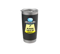 Please Take Me Away UFO Abduction Stainless Steel Insulated Tumbler
