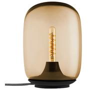 Please Wait to be Seated Acorn Table Lamp Amber