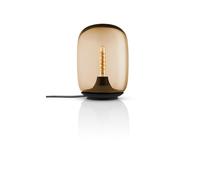 Please Wait to be Seated Acorn Table Lamp Amber