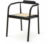 Please wait to be seated - Ahm Chair, Black - Black