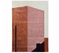 Please wait to be seated - Arqui 1 Rug 170x240 cm, Red/Peach - Red