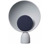 Schüsselerlebnis: die Blooper Table Lamp Tischleuchte von Please Wait to be Seated. Man nehme einen Aufsatz, platziere darauf eine aschgraue „Schüssel“, in diese wiederum eine Dimmerscheibe und fertig