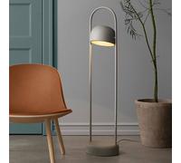 PLEASE WAIT to be SEATED QUAY floor lamp, stone grey