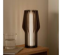 PLEASE WAIT to be SEATED RADIANT rechargeable lamp, black, IP44