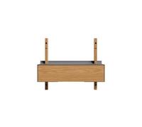 Please Wait to be Seated Smile Drawer 50 cm Oak/ Gray