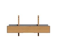 Please Wait to be Seated Smile Drawer 80 cm Oak/ Gray
