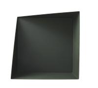 Please Wait to be Seated Wall Box Shelf Cedar Green