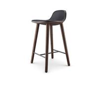 Please Wait to be Seated Yuuga Barstool H65 Oak/ Black