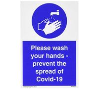 Please wash your hands - prevent the spread of Covid-19
