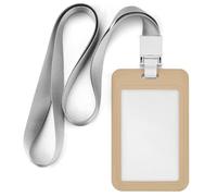 Pleased to Meat Funny ID Badge Holder with Lanyard Name Card Holders for Nurse Teacher Officer
