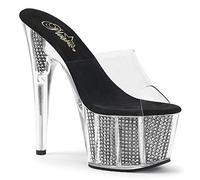 Pleaser ADORE-701SRS Clr/Blk SRS UK 4 (EU 37)