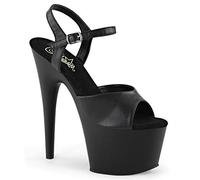 Pleaser ADORE-709 Blk Faux Leather/Blk Matte UK 4 (EU 37)
