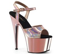 Pleaser ADORE-709HGCH Rose Gold Hologram/Rose Gold Chrome UK 4 (EU 37)
