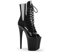 Pleaser FLAMINGO-1021 Blk Pat/Blk UK 7 (EU 40)