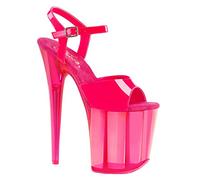 Pleaser FLAMINGO-809UVT Neon H. Pink Pat/H. Pink Tinted UK 3 (EU 36)