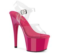 Pleaser High Heel Dancer Shoes Ankle Strap Pole Lap Dancing Adore 708
