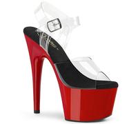 Pleaser High Heel Dancer Shoes Ankle Strap Pole Lap Dancing Adore 708