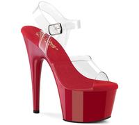 Pleaser High Heel Dancer Shoes Ankle Strap Pole Lap Dancing Adore 708