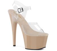 Pleaser High Heel Dancer Shoes Ankle Strap Pole Lap Dancing Adore 708