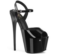 Pleaser High Heel Stiletto Peeptoe 7" Sandals Jubilant 09