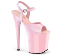 Pleaser High Heel Stiletto Platform 8" Pole Dancer Shoes Flamingo 809
