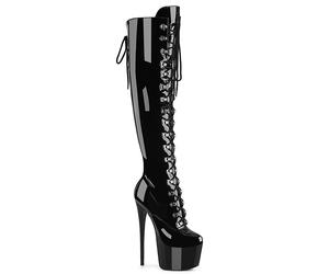 Pleaser High Heel Stiletto Platform Over Knee Boots Jubilant 3012