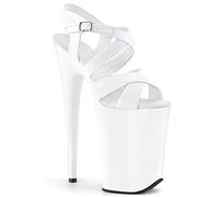 Pleaser INFINITY-997 Wht Pat/Wht UK 3 (EU 36)