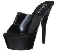 Pleaser KISS-201 Blk Pat/Blk UK 9 (EU 42)