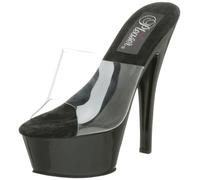 Pleaser KISS-201 Clr/Blk UK 7 (EU 40)
