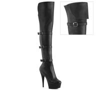 Pleaser Platform High Heel Stiletto Over The Knee Boots Delight 3018