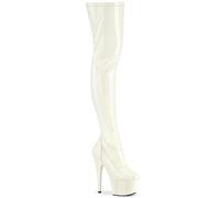 Pleaser Stiletto High Heel Platform 7" Thigh Boots Dancer Adore 3000