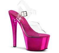 Pleaser Stiletto High Heel Shoes Platform Pole Dancing Ladies Sky 308