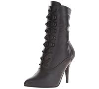 Pleaser VANITY-1020 Blk Faux Leather UK 11 (EU 44)