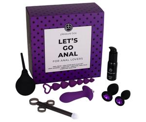 Pleasure Box Let's Go Anal - Complete Anal Set - 7 Pieces
